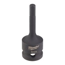 Nasadki udarowe ½″ z końcówką bita HEX Milwaukee | HEX6 1/2" impact bit socket