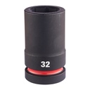 Nasadki Udarowe SHOCKWAVE™ IMPACT DUTY 1″ - długie Milwaukee | 32 mm 1" impact socket deep - 1pc