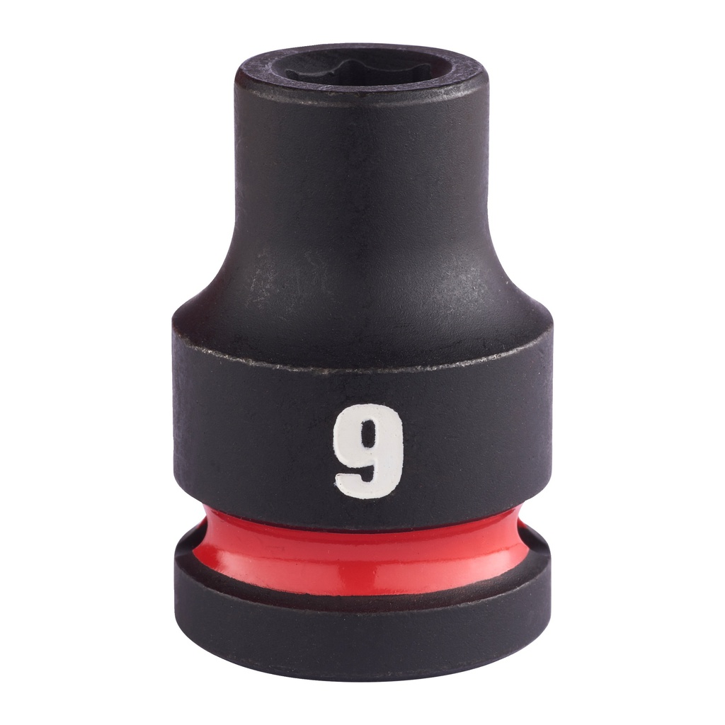 Nasadki Udarowe SHOCKWAVE™ IMPACT DUTY ½" - standardowe Milwaukee | 9 mm 1/2" impact socket STD - 1pc