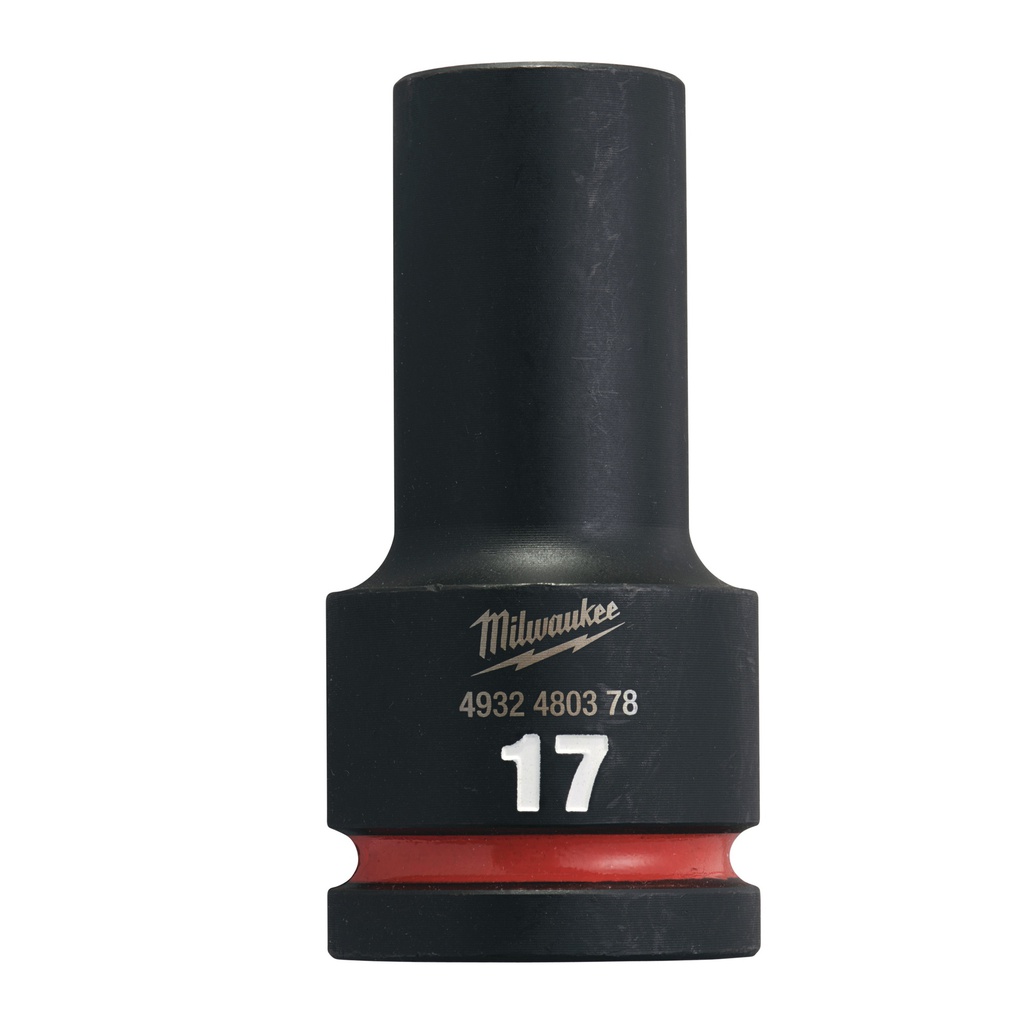 Nasadki Udarowe SHOCKWAVE™ Impact Duty - długie Milwaukee | 17 mm 3/4" impact socket deep - 1pc