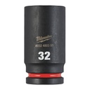 Nasadki Udarowe SHOCKWAVE™ Impact Duty - długie Milwaukee | 32 mm 3/4" impact socket deep - 1pc