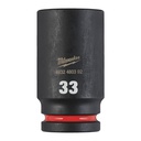 Nasadki Udarowe SHOCKWAVE™ Impact Duty - długie Milwaukee | 33 mm 3/4" impact socket deep - 1pc