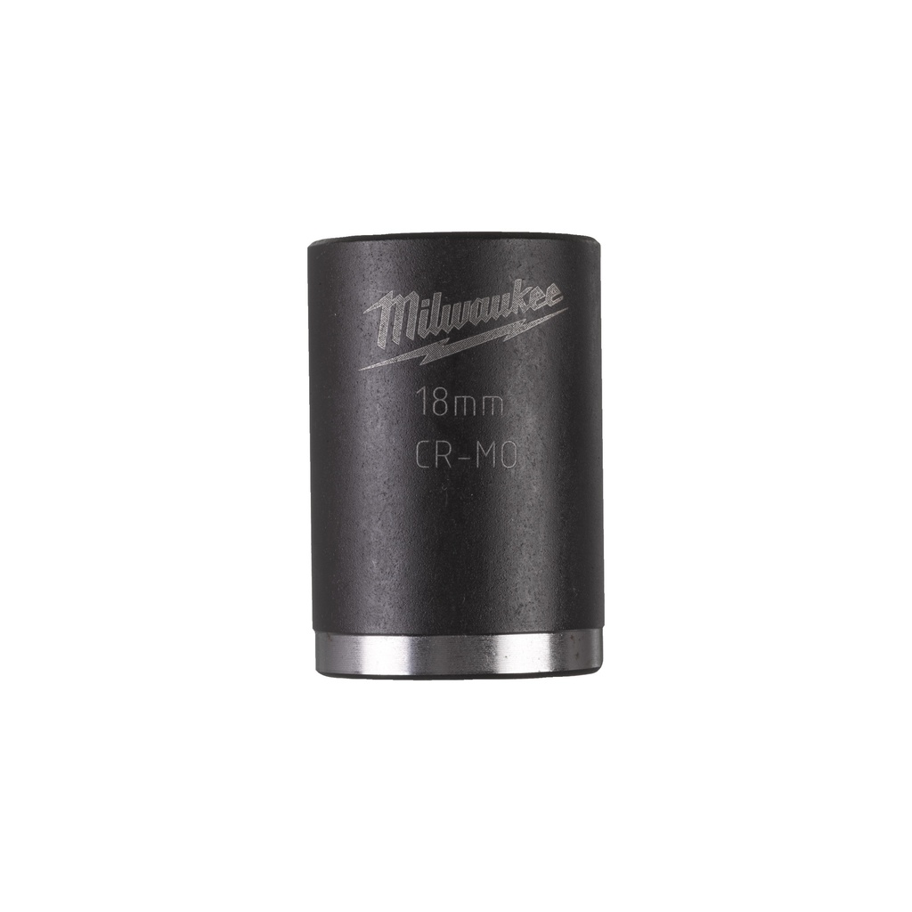 Nasadki udarowe SHOCKWAVE™ IMPACT DUTY ⅜ ″ - krótkie Milwaukee | 18 mm 3/8" impact socket - short