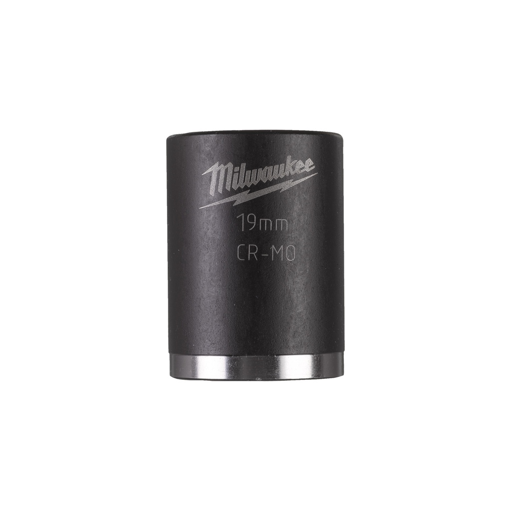 Nasadki udarowe SHOCKWAVE™ IMPACT DUTY ⅜ ″ - krótkie Milwaukee | 19 mm 3/8" impact socket - short