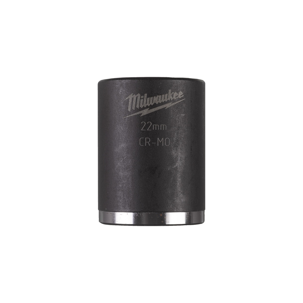 Nasadki udarowe SHOCKWAVE™ IMPACT DUTY ⅜ ″ - krótkie Milwaukee | 22 mm 3/8" impact socket - short