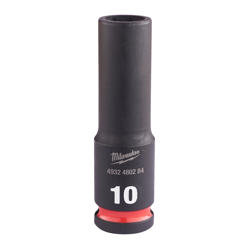 Nasadki Udarowe SHOCKWAVE™ IMPACT DUTY ⅜" - długie Milwaukee | 10 mm 3/8" impact socket deep - 1 pc