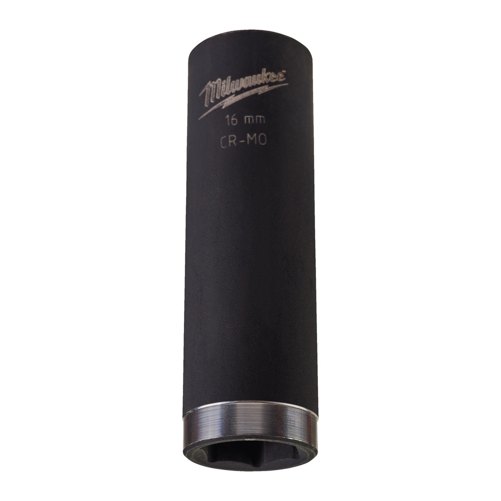 Nasadki udarowe SHOCKWAVE™ IMPACT DUTY ⅜″ - długie Milwaukee | 16 mm 3/8" impact socket - long