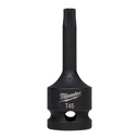 Nasadki udarowe SHOCKWAVE™ IMPACT DUTY ½″ z końcówką bita TX Milwaukee | TX45 1/2" impact bit socket