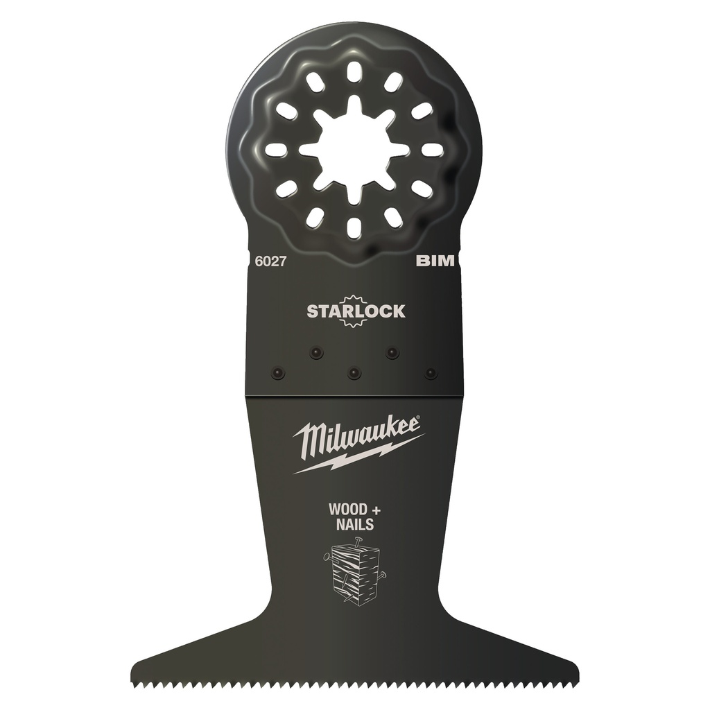 Ostrza do cięcia wielu materiałów Milwaukee | Wood & Nails Bi-Metal 65mm Plunge Blade - 1pc