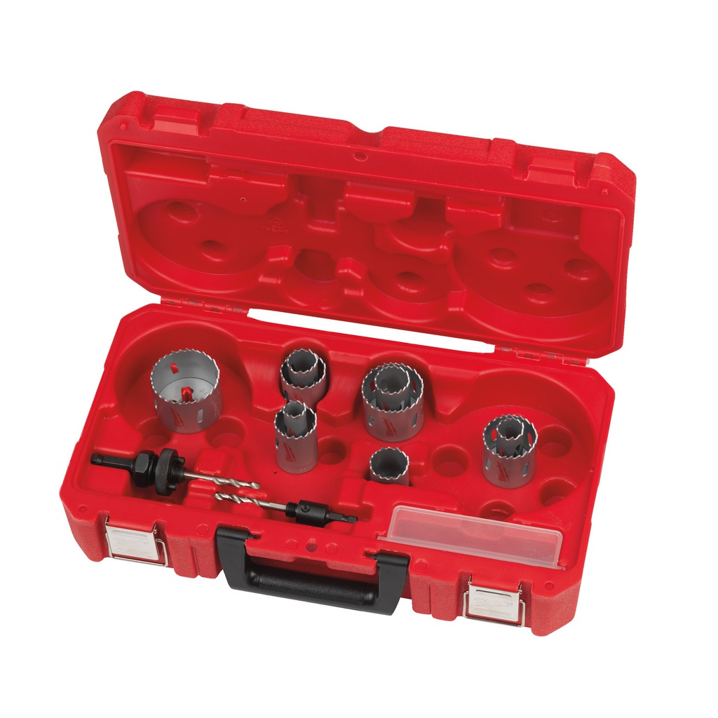 Bimetalowe otwornice Contractor - zestawy Milwaukee | Contractor Holesaw Set - 14pc