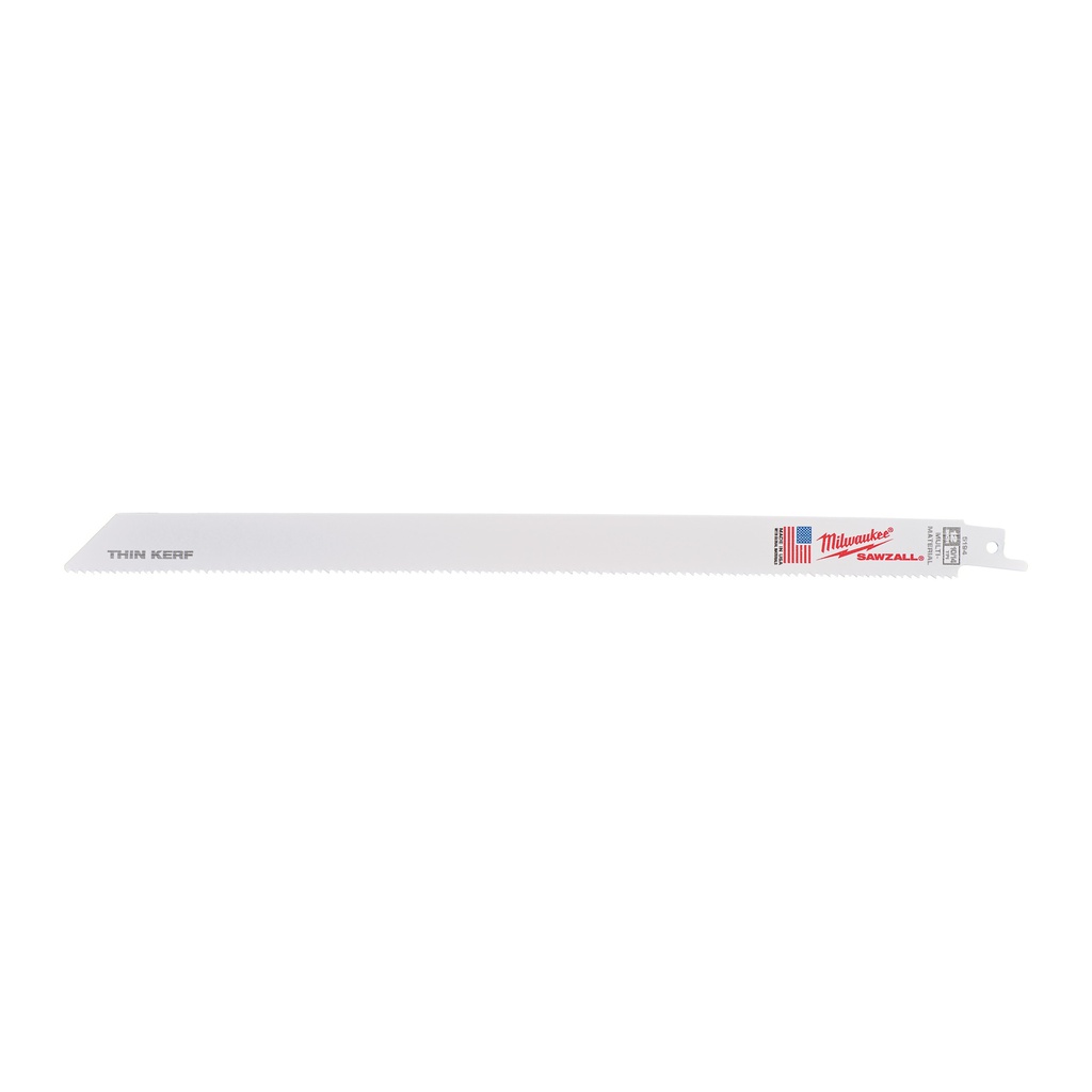 Drewno / Metal / Tworzywa sztuczne: Brzeszczoty uniwersalne  Milwaukee | 300 x 10 / 14 Tpi - 5 pcs