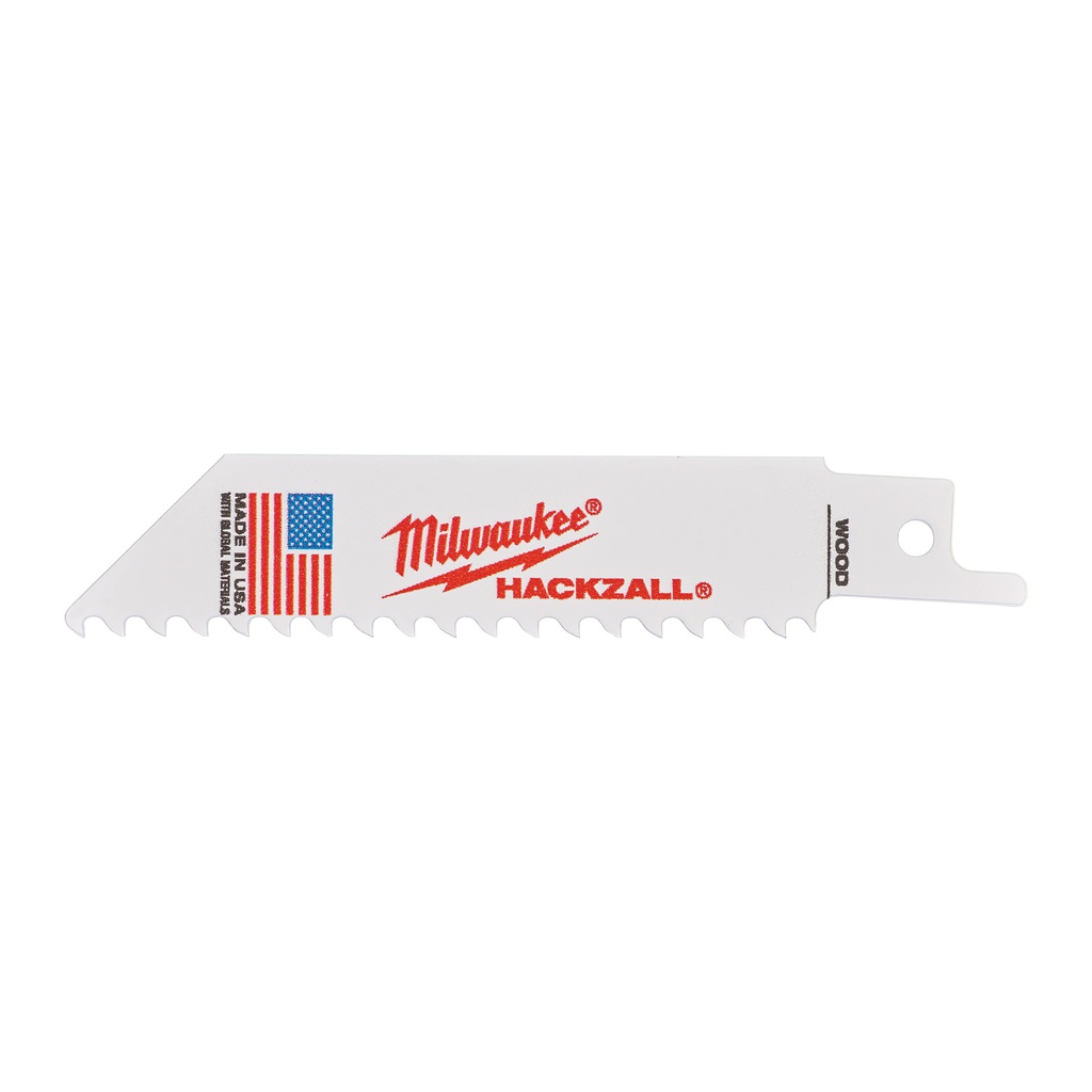 Brzeszczoty HACKZALL™  Milwaukee | 100 x 6 Tpi - 5 pcs