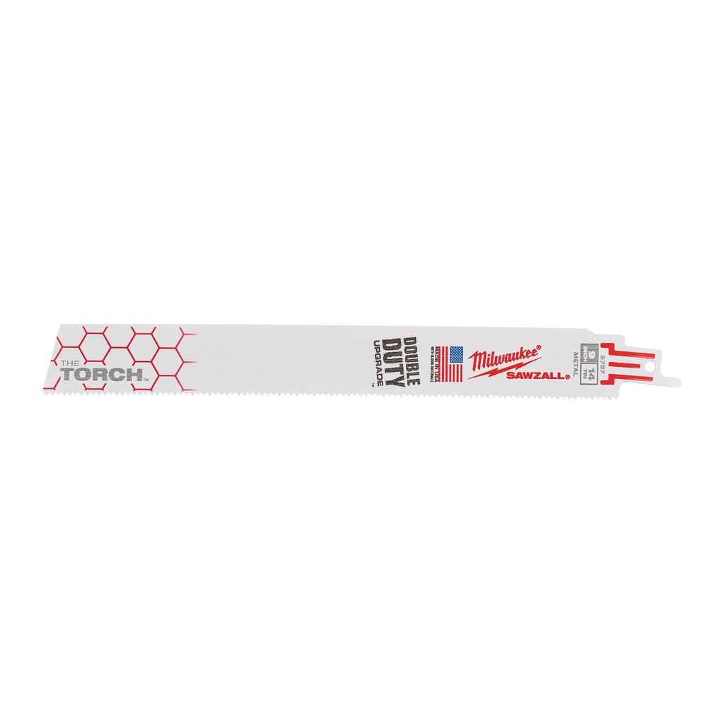 Metal: prace przy dużych obciążeniach Milwaukee | TORCH 230 x 14 Tpi - 25 pcs