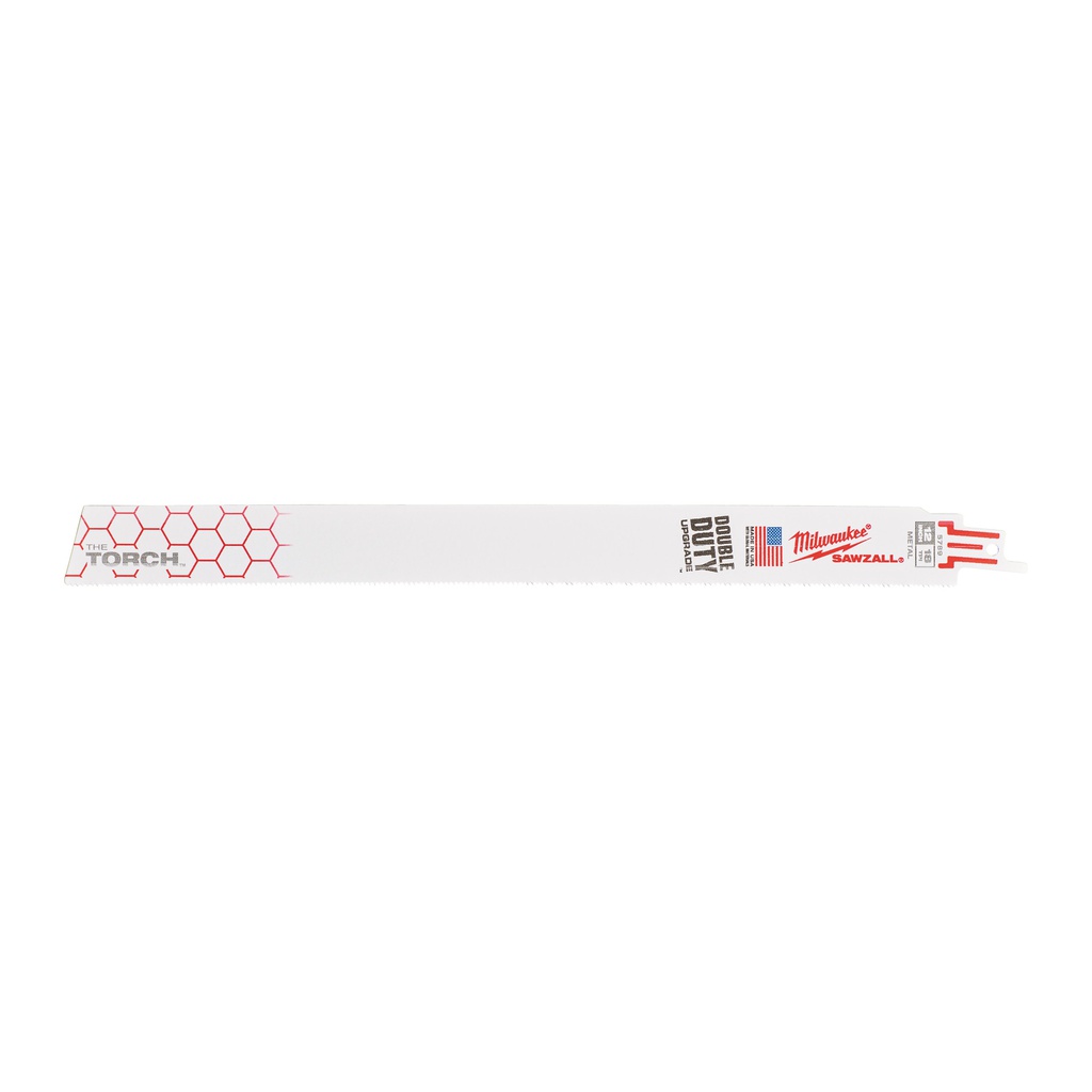 Metal: prace przy dużych obciążeniach Milwaukee | TORCH 300 x 18 Tpi - 25 pcs