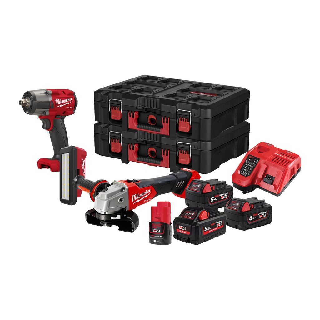 M18 FUEL™ promocyjny power pack Milwaukee | M18 FPP3T2-554P