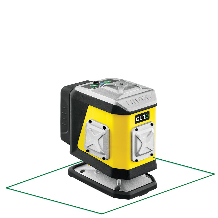 ZESTAW Laser krzyżowy Nivel System CL1G zielony + statyw SJJ-M1 EX