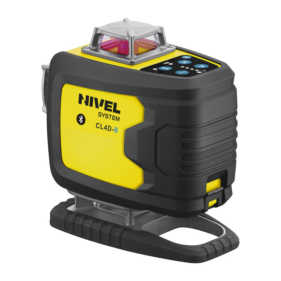 Laser budowlany Nivel System CL4D-B - ZESTAW statyw SJJ-M1 EX czujnik CLS-300