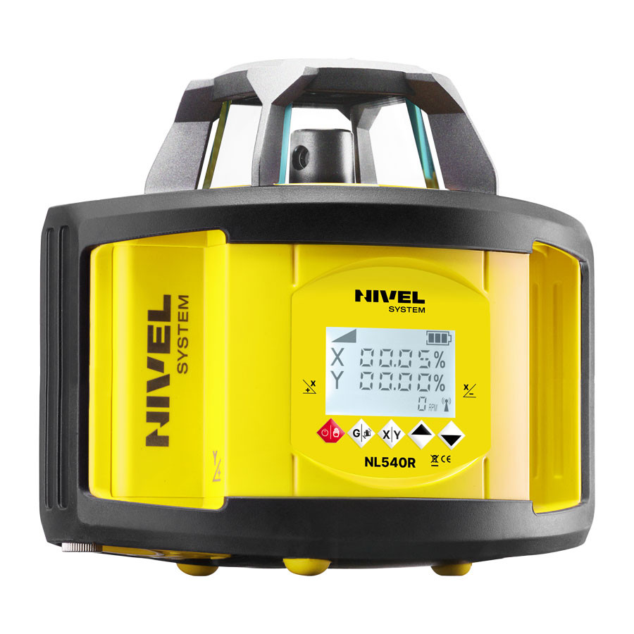 ZESTAW Niwelator laserowy Nivel System NL540R Digital + statyw SJJ1 + łata LS-24
