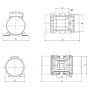 Wibrator przyczepny Enar VET 600