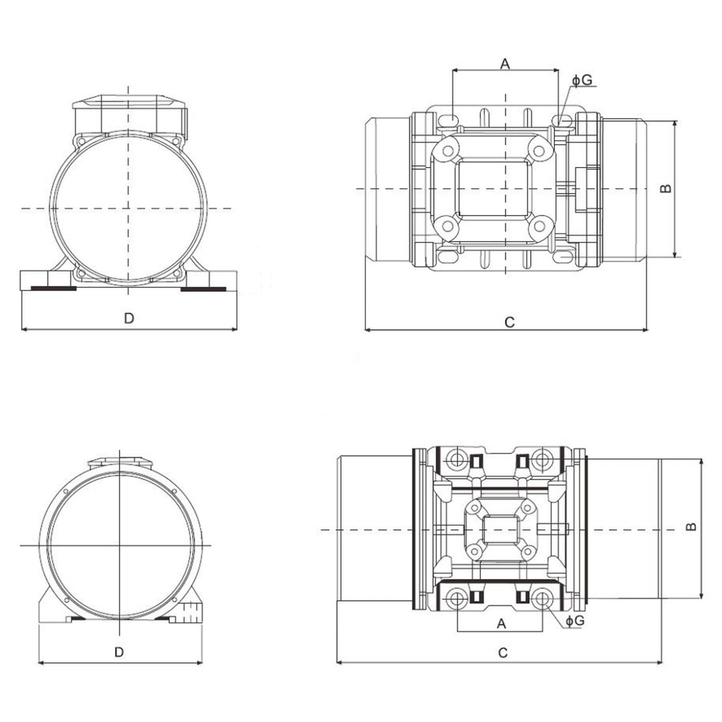 Wibrator przyczepny Enar VET 300