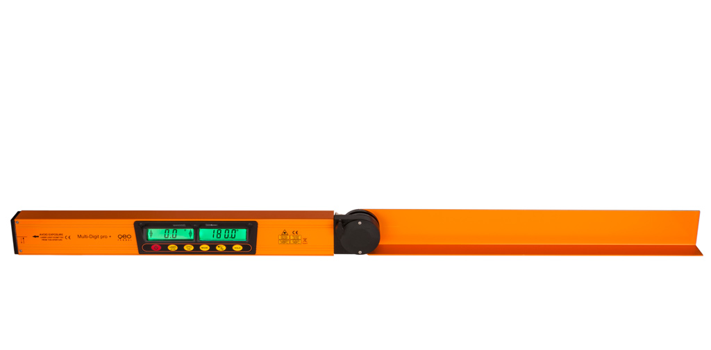 Kątomierz z poziomicą laserową Multi-Digit Pro