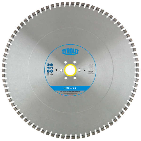 Tarcza diamentowa TYROLIT PREMIUM WSL 825 X 3,9 MM