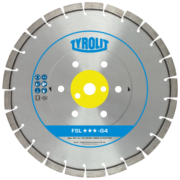 Tarcza diamentowa TYROLIT PREMIUM FSL-G4 300 X 2,4 MM