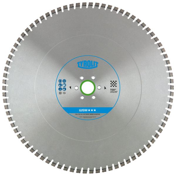 Tarcza diamentowa TYROLIT STANDARD WSM 750 X 4,4 MM (12M109)