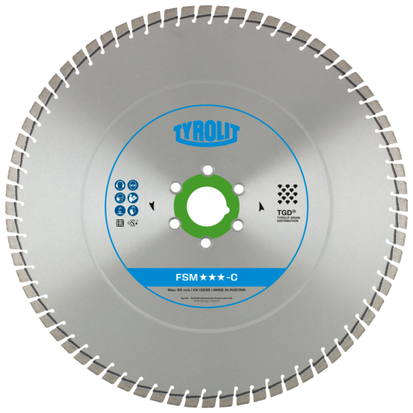 Tarcza diamentowa TYROLIT PREMIUM FSM-C 1000 X 4,4 MM, 35/25,4 MM