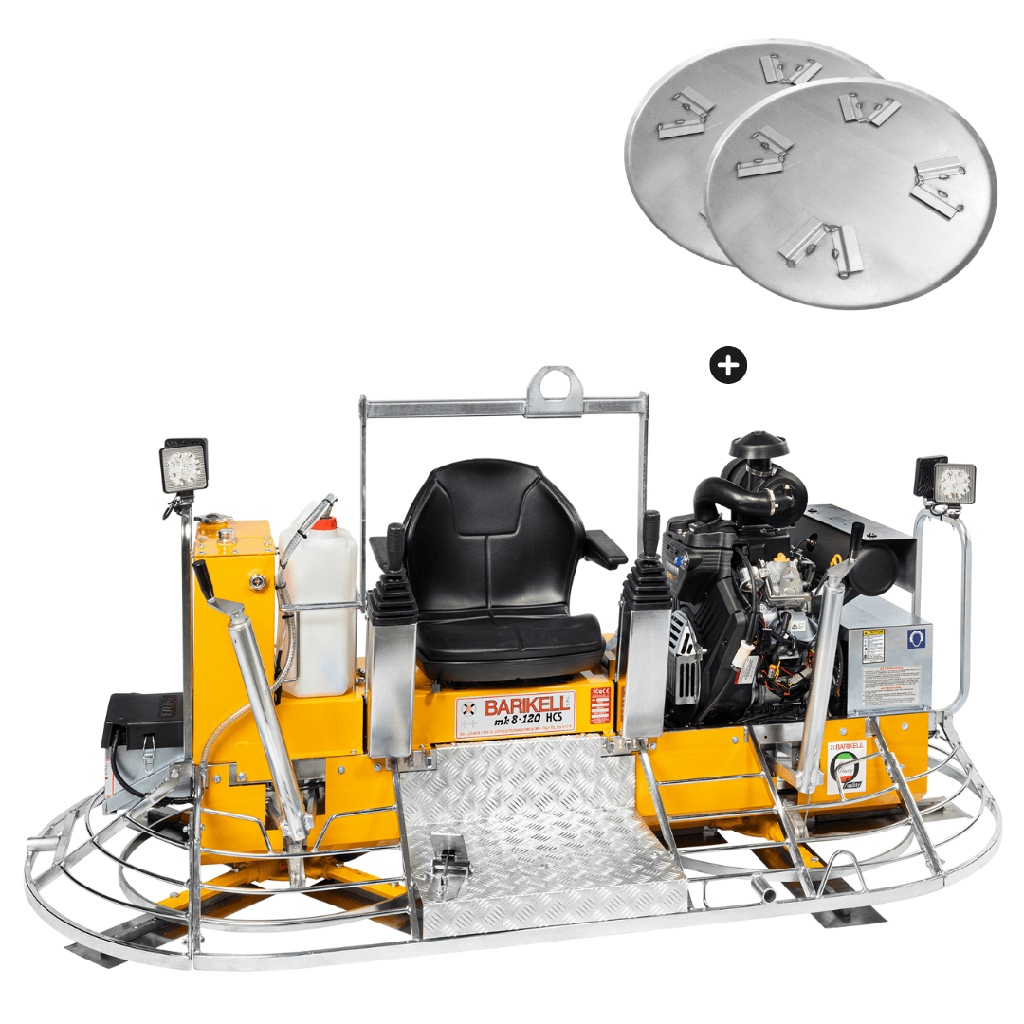 Zacieraczka spalinowa Barikell MK8-120 HCS (B&S 35 KM)