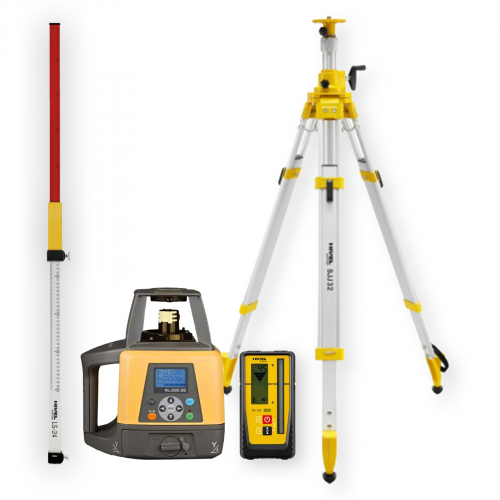 Niwelator laserowy Topcon RL-200 2S DIGITAL - ZESTAW   łata LS-24   statyw SJJ32