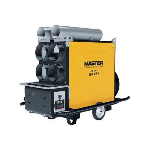Nagrzewnica olejowa z odprowadzaniem spalin Master BV 471 SR 4-drożna