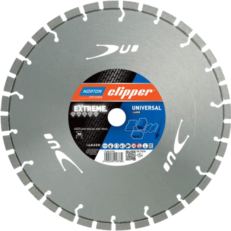 Tarcza diamentowa Norton Clipper Extreme Universal Laser (450 mm x 25,4 mm)