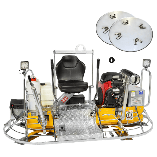 [3255] Zacieraczka spalinowa Barikell MK8-90 (Kohler 23,5 KM)