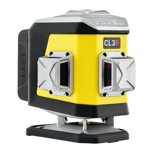 [CL3R-zestaw 3] ZESTAW Laser krzyżowy Nivel System CL3R czerwony + statyw SJJM1EX + czujnik CLS4