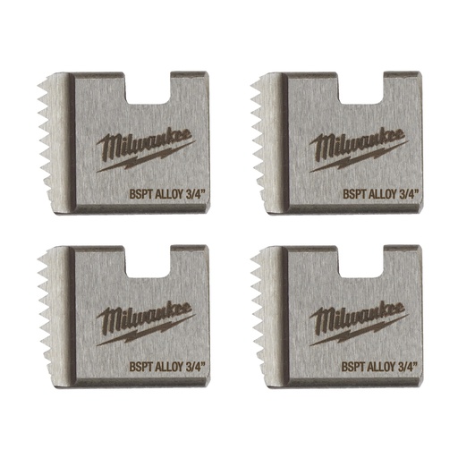 [4932480228] Noże zapasowe do gwintownicy Milwaukee | FPTD 3/4" BSPT Alloy