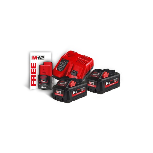 [4933464713] M18™ HIGH OUTPUT™ NRG pack Milwaukee | M18 HNRG-552