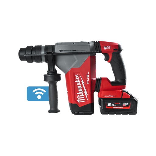 [4933478496] Wysokowydajny młot M18 FUEL™ z 4 trybami 32 mm SDS-Plus z uchwytem ONE-KEY™ i FIXTEC™ Milwaukee | M18 ONEFHPX-552X