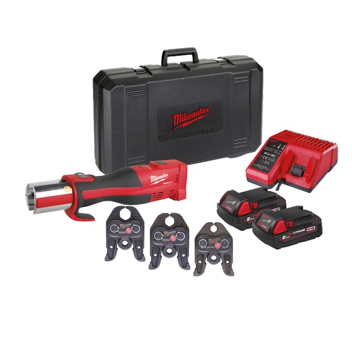 [4933451133] M18™ FORCE LOGIC™  Zaciskarka do rur Milwaukee | M18 BLHPT-202C M-SET