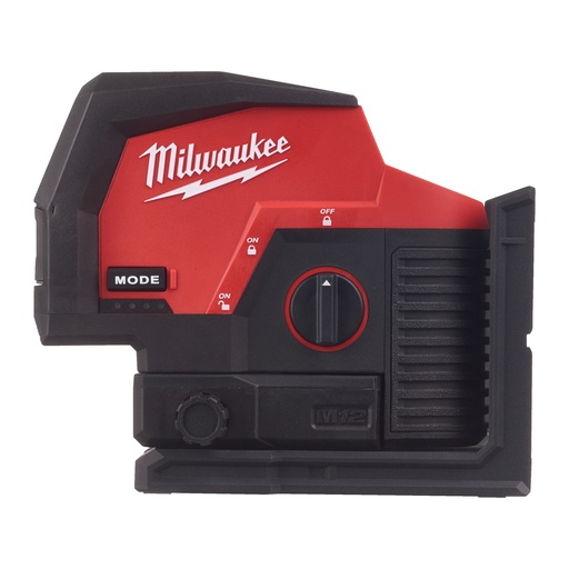 [4933478101] M12™ Laser zielony krzyżowy liniowo-punktowy Milwaukee | M12 CLLP-0C