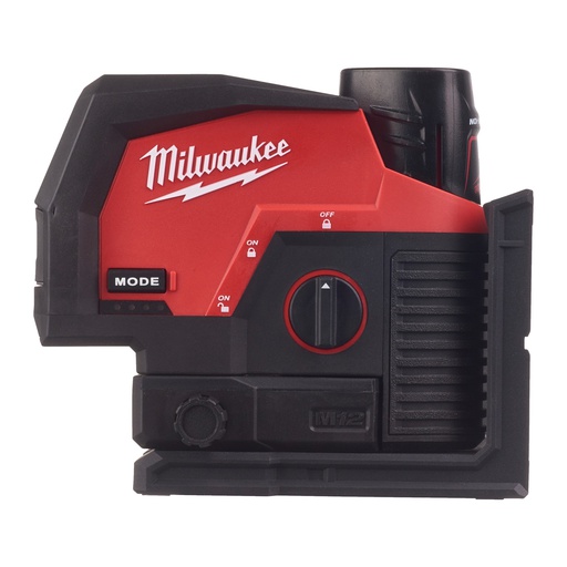 [4933478100] M12™ Laser zielony krzyżowy liniowo-punktowy Milwaukee | M12 CLLP-301C