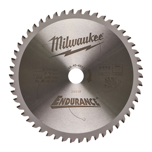 [48404017] Tarcze tnące do metalu. Milwaukee | CSB P M 174 x 20 x 1.65 x 50 - 1pc