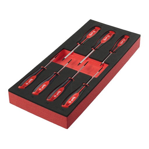 [4932492391] Wkładki piankowe z wkrętakami Milwaukee | Screwdriver TX Set 1 Foam Insert - 7 pc