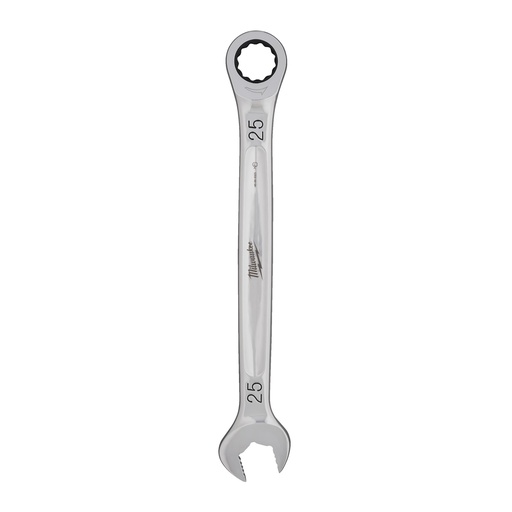 [4932480212] Klucze płasko-oczkowe z grzechotką MAX BITE™ Milwaukee | Maxbite Ratcheting Metric Combination Spanner - 25 mm