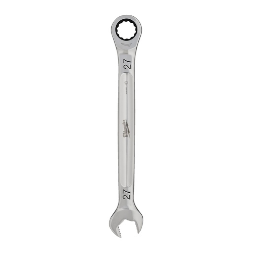 [4932480213] Klucze płasko-oczkowe z grzechotką MAX BITE™ Milwaukee | Maxbite Ratcheting Metric Combination Spanner - 27 mm