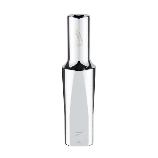 [4932478351] Nasadki chromowane ⅜ ″ Milwaukee | 3/8 Drive Socket - Metric Deep - 7 mm