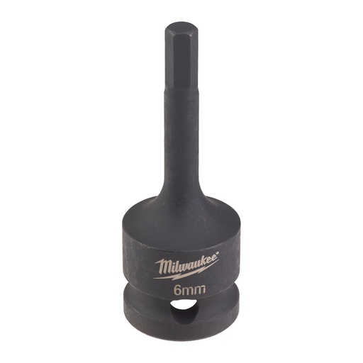 [4932478064] Nasadki udarowe ½″ z końcówką bita HEX Milwaukee | HEX6 1/2" impact bit socket