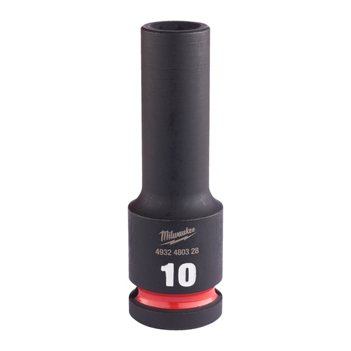 [4932480328] Nasadki Udarowe SHOCKWAVE™ IMPACT DUTY  ½" - długie Milwaukee | 10 mm 1/2" impact socket deep - 1pc