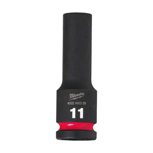 [4932480329] Nasadki Udarowe SHOCKWAVE™ IMPACT DUTY  ½" - długie Milwaukee | 11 mm 1/2" impact socket deep - 1pc