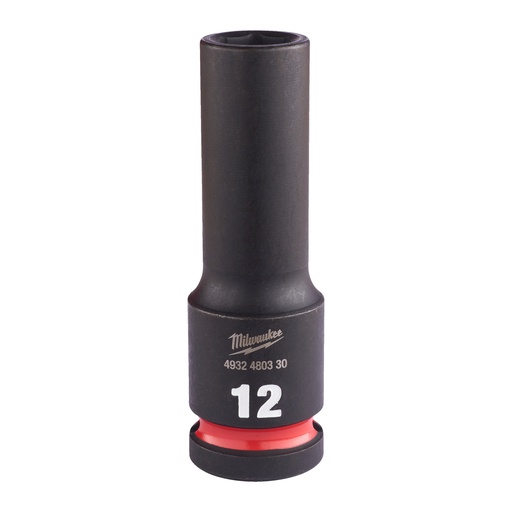 [4932480330] Nasadki Udarowe SHOCKWAVE™ IMPACT DUTY  ½" - długie Milwaukee | 12 mm 1/2" impact socket deep - 1pc